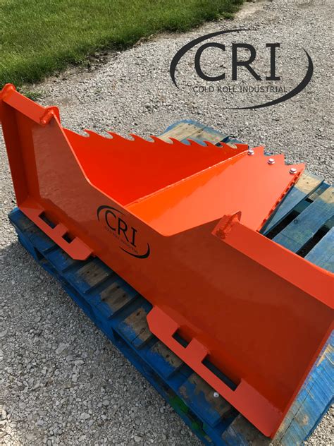 mini skid steer stump bucket|kubota quick attach stump bucket.